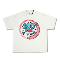 Pistachio happy 100 days of school Urban Heavy Tee - MaliasSmallBusiness