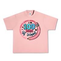 Salmon happy 100 days of school Urban Heavy Tee - MaliasSmallBusiness