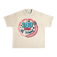 Sandshell happy 100 days of school Urban Heavy Tee - MaliasSmallBusiness