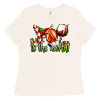 Bone joy to the world christmas wine Ladies Tee - FaDigitalArtStudio