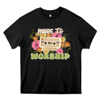 Black made to worship Heavy Core Tee - JahusDesignShop