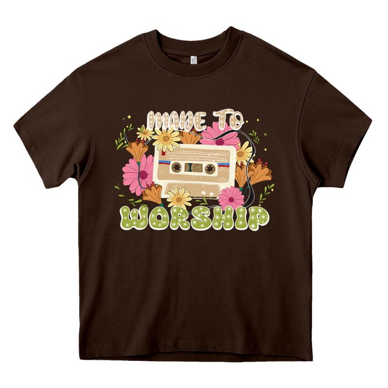 Made To Worship Heavy Core Tee by JahusDesignShop | Teevron