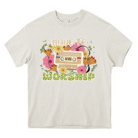 Cream made to worship Heavy Core Tee - JahusDesignShop