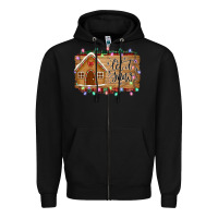 Black Let it snow Zipper Hoodie - Bettercallsaul