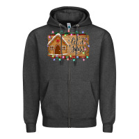 Charcoal Heather Let it snow Zipper Hoodie - Bettercallsaul