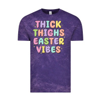Cloud Purple thicks thighs easter vibes Vintage Tee - MaliasSmallBusiness