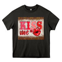 Asphalt valentine's day kiss me Heavy Core Tee - BarkalooDesign