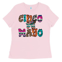 Bubblegum Pink cinco de mayo Ladies Tee - RacoonDesign