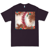 Plum baseball leopard Premium Tee - JahusDesignShop