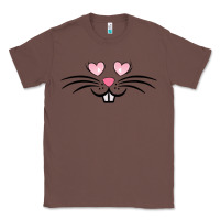 Chestnut bunny face easter Classic Tee - MaliasSmallBusiness