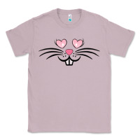 Lilac bunny face easter Classic Tee - MaliasSmallBusiness