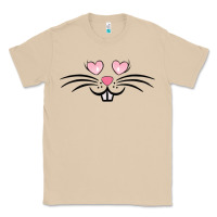 Mushroom bunny face easter Classic Tee - MaliasSmallBusiness