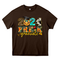 Chocolate Brown 2024 pre k graduate Heavy Core Tee - AdoDesignShop
