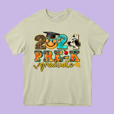 2024 Pre K Graduate Heavy Core Tee Designed By Adodesignshop
