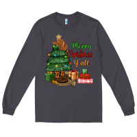 Smoke merry christmas y'all Long Sleeve Tee - MaliasSmallBusiness