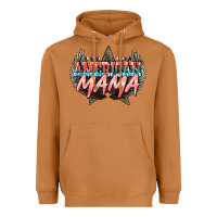 Meerkat American mama 4th of july Heavyweight Hoodie - HowdyJamesFarm