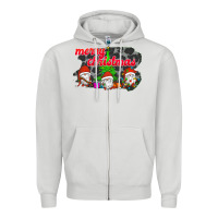 Merry Christmas - Gnome - Gnome Zipper Hoodie | Teevron