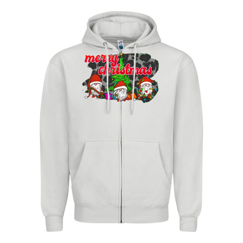 Merry Christmas - Gnome - Gnome Zipper Hoodie by Bettercallsaul | Teevron