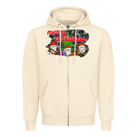 Sandshell Merry Christmas - Gnome - Gnome Zipper Hoodie - Bettercallsaul