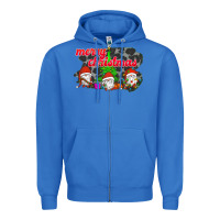 True Royal Merry Christmas - Gnome - Gnome Zipper Hoodie - Bettercallsaul