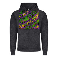 Vintage Arctic mardi gras leopard Vintage Hoodie - RanaPortraitStore