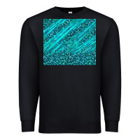 Black blue glitter with leopard pattern Premium Sweatshirt - TumblerDesignByShophia