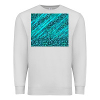 Dove Grey blue glitter with leopard pattern Premium Sweatshirt - TumblerDesignByShophia