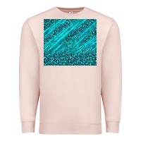 Pale Pink blue glitter with leopard pattern Premium Sweatshirt - TumblerDesignByShophia