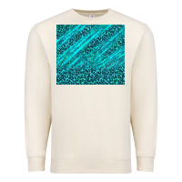 Sandshell blue glitter with leopard pattern Premium Sweatshirt - TumblerDesignByShophia