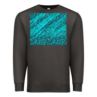 Smoke blue glitter with leopard pattern Premium Sweatshirt - TumblerDesignByShophia