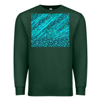 Sports Green blue glitter with leopard pattern Premium Sweatshirt - TumblerDesignByShophia