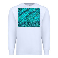 White blue glitter with leopard pattern Premium Sweatshirt - TumblerDesignByShophia
