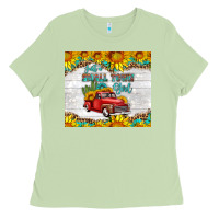 Matcha just a small town girl with car Ladies Tee - HRA Design Shop
