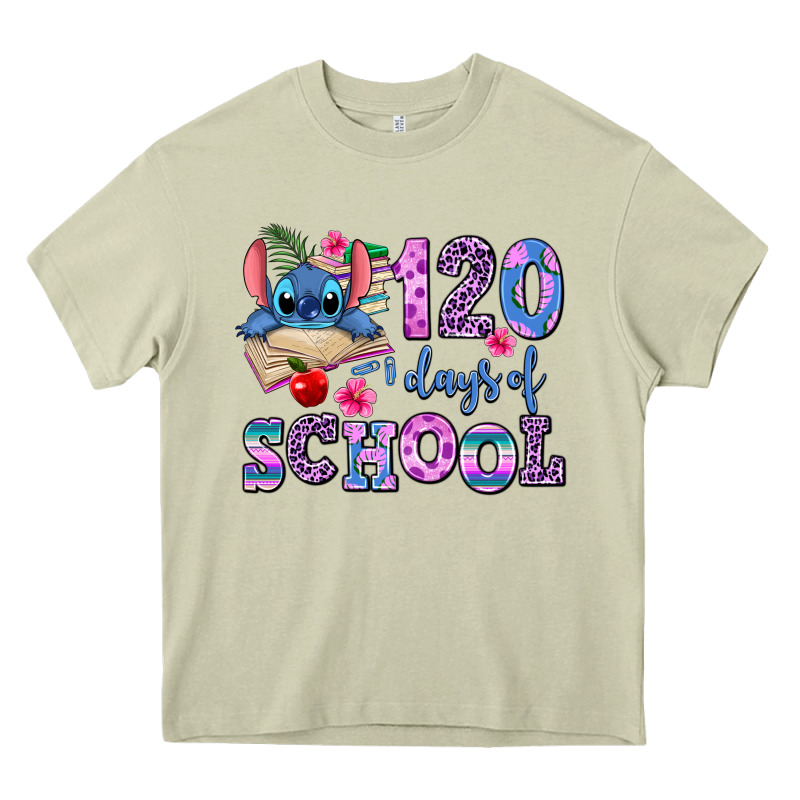 120 Days Of School Heavy Core Tee by AdoDesignShop | Teevron