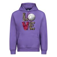 Tulip love volleyball Urban Hoodie - FaDigitalArtStudio