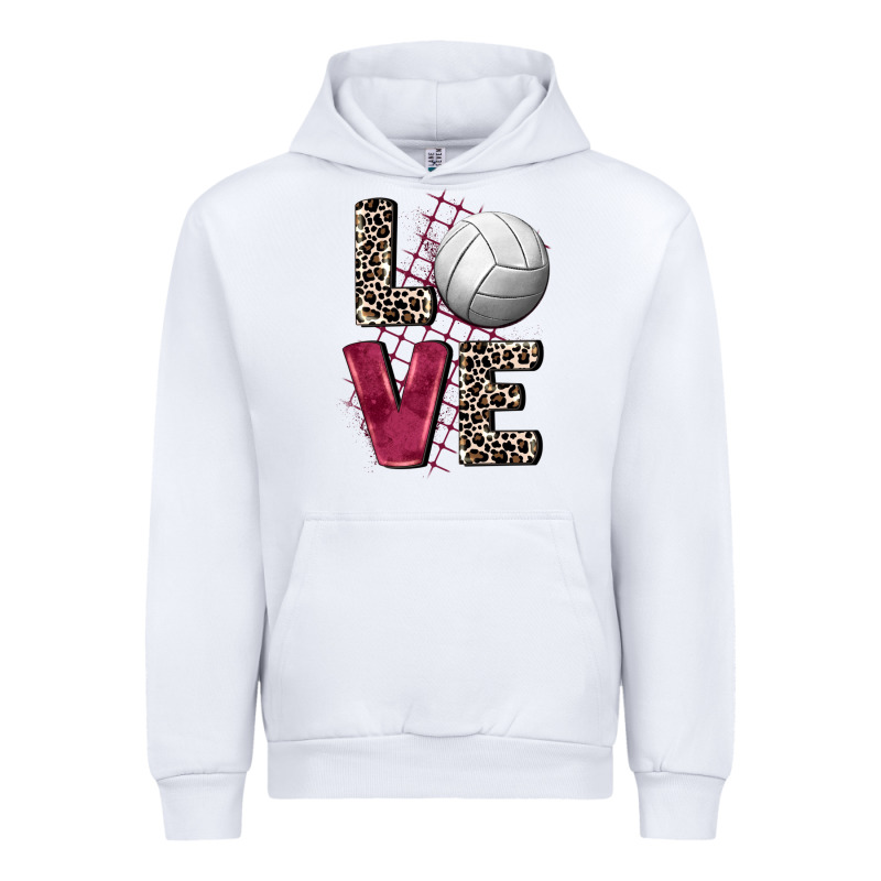Love Volleyball Urban Hoodie by FaDigitalArtStudio | Teevron
