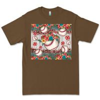 Cacao baseball leopard Premium Tee - JahusDesignShop