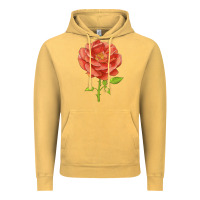 Vintage Mustard all a twitter rose Vintage Hoodie - LillyAllenDesigns