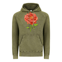 Vintage Olive all a twitter rose Vintage Hoodie - LillyAllenDesigns
