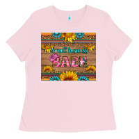 Bubblegum Pink small business babe Ladies Tee - HRA Design Shop