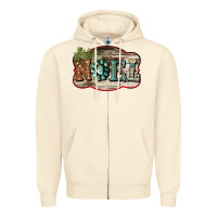 Sandshell christmas noel Zipper Hoodie - Bettercallsaul