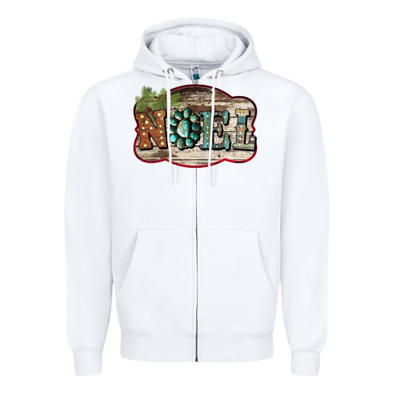 Christmas Noel Zipper Hoodie by Bettercallsaul | Teevron