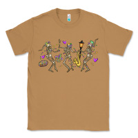 Toasted Coconut dancing skeletons mardi gras Classic Tee - MaliasSmallBusiness