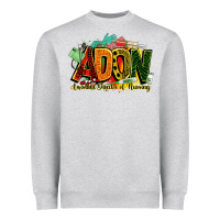 Heather Grey adon assistant director of nursing juneteenth Heavyweight Sweatshirt - NancyCooperArtShop