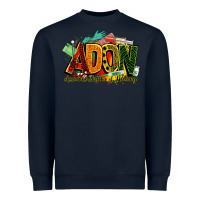 Navy adon assistant director of nursing juneteenth Heavyweight Sweatshirt - NancyCooperArtShop