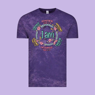 I Am Inspiration Vintage Tee Designed By Maliassmallbusiness
