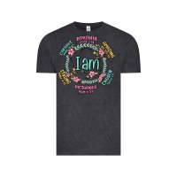 Vintage Black i am inspiration Vintage Tee - MaliasSmallBusiness
