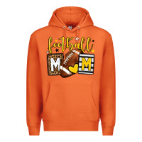 Carrot Football mom yellow team color Premium Hoodie - HowdyJamesFarm