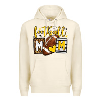 Tofu Football mom yellow team color Premium Hoodie - HowdyJamesFarm