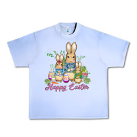 Grape Ice easter bunny family wıth carrots and eggs Urban Heavy Tee - AdoDesignShop